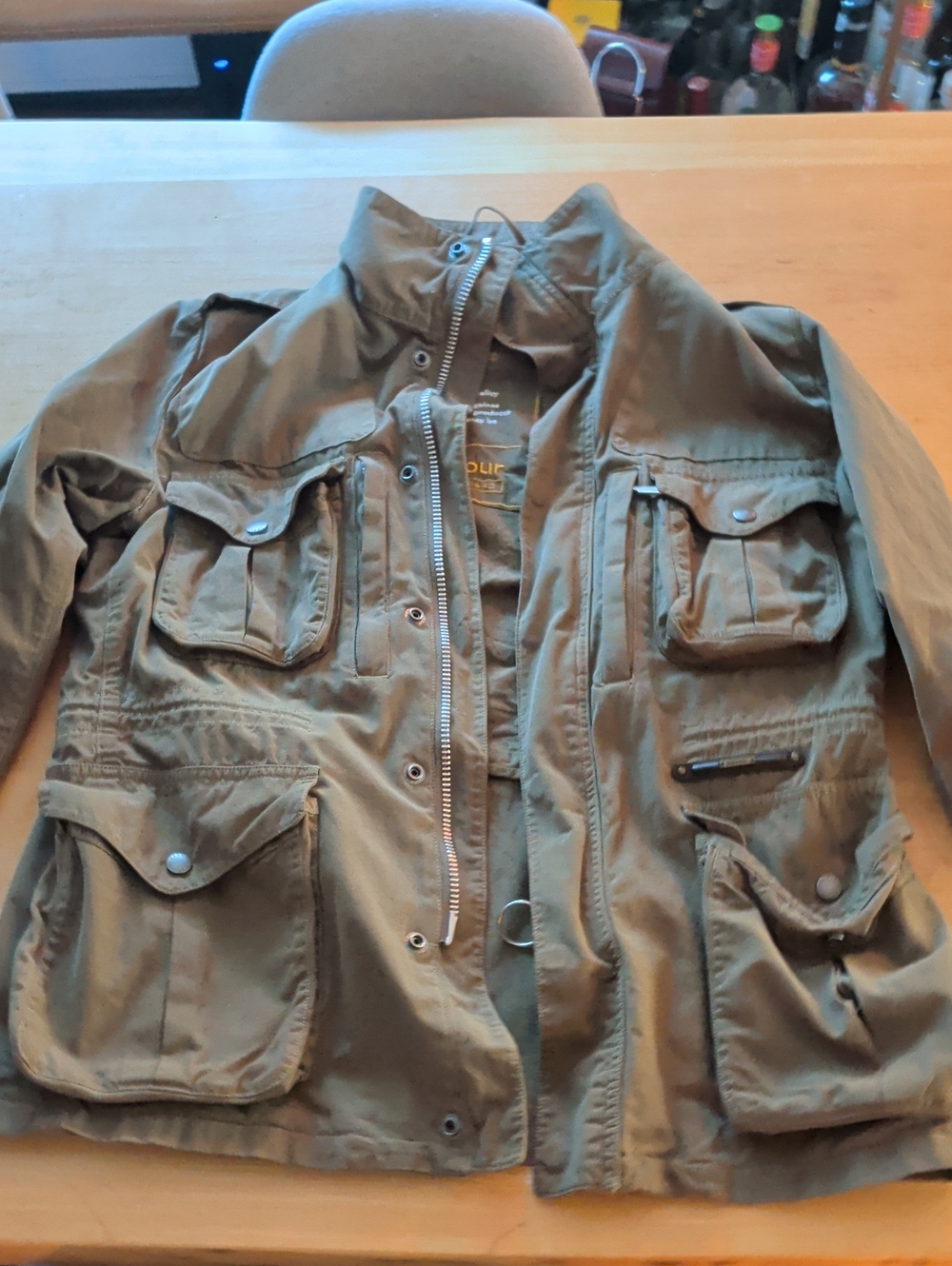Barbour Gold Standard Corbridge Men's Olive Green Utility Jacket
